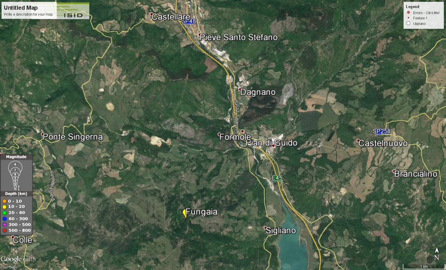 Position of Fungaia site